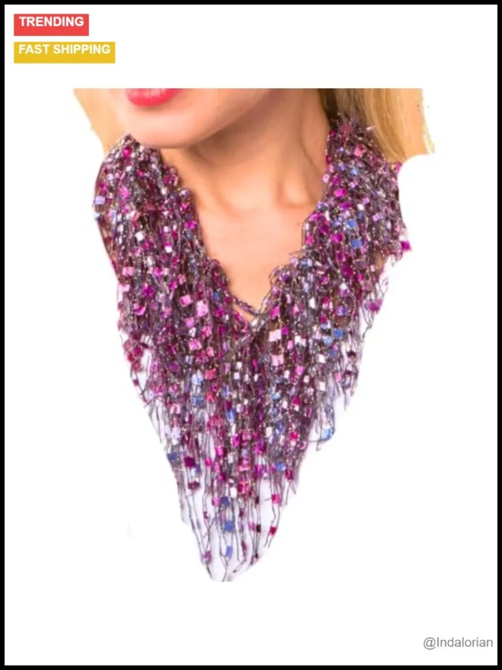 Lightweight Infinity Scarf Necklace Wrap